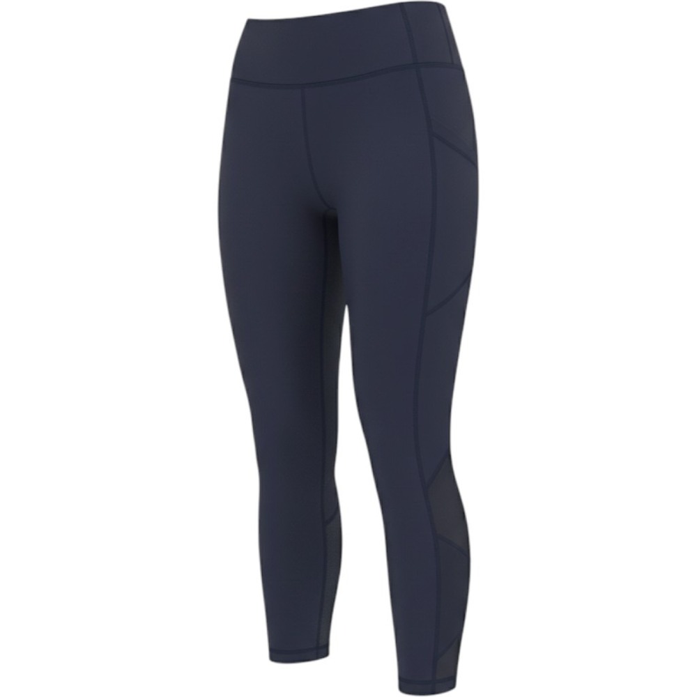 Lululemon Speed Up Crop 21 Navy Blue Running Leggings High Rise Pockets 4